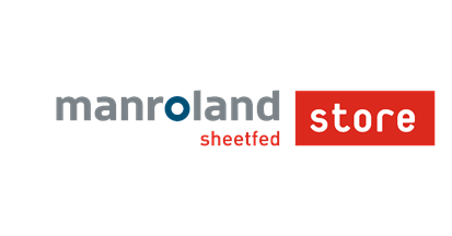 manroland sheetfed printing press web store logo